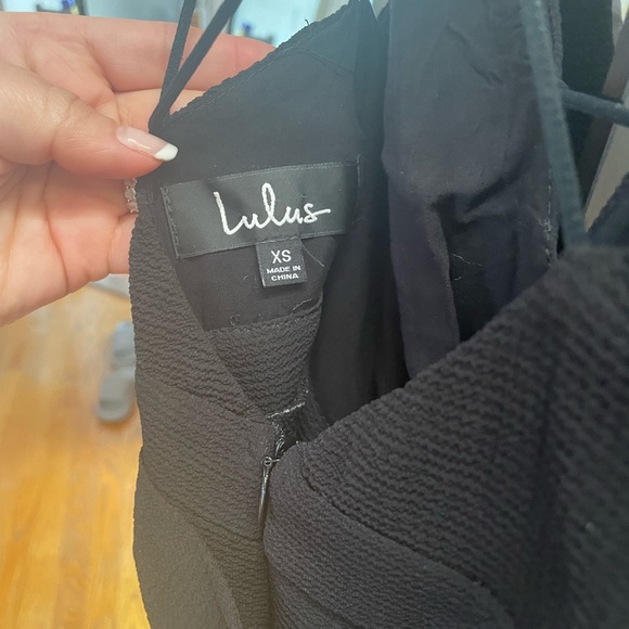 Lulus Black Backless Wide-Leg Jumpsuit - Picture 6 of 9